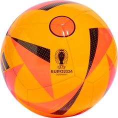 Rückansicht von adidas EURO 2024 CLB Fussballliebe Fußball solar gold-solar red-black
