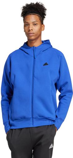 Rückansicht von adidas Z.N.E Trainingsjacke Herren semi lucid blue