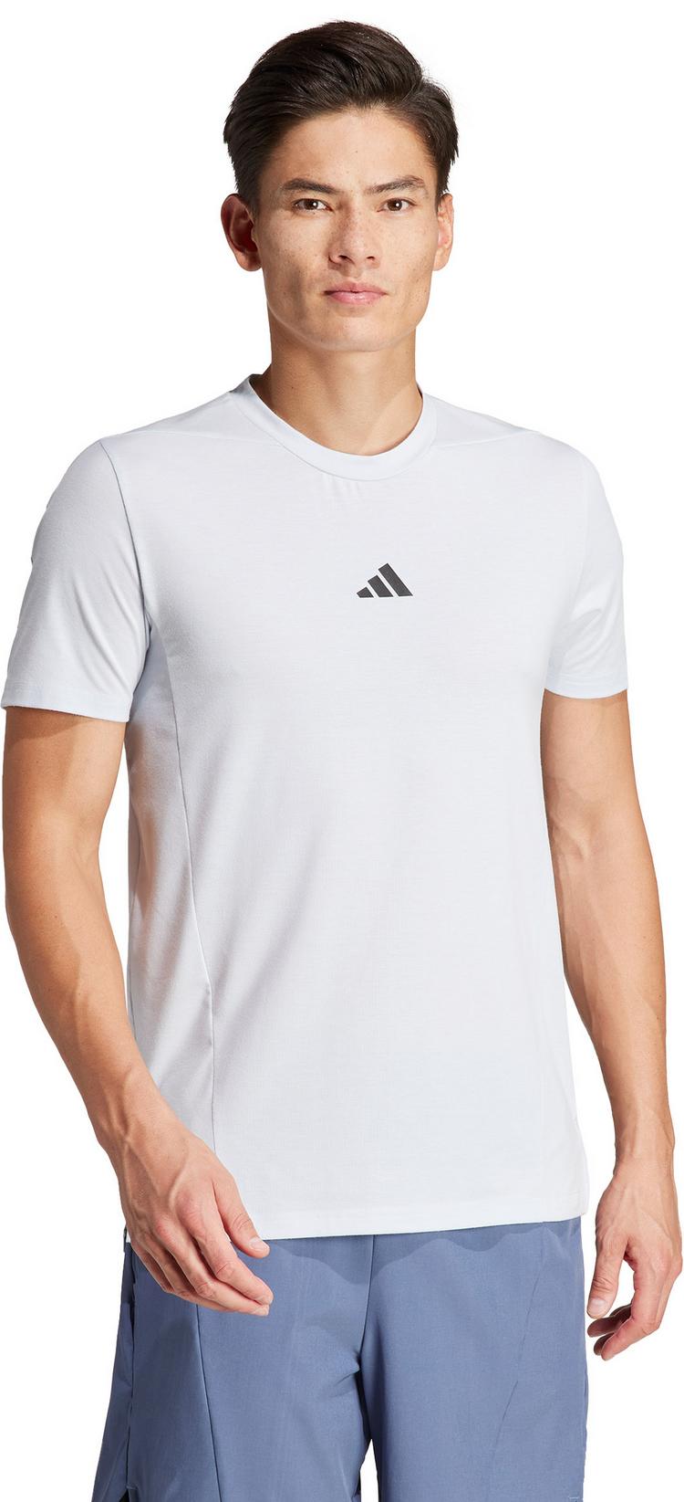 adidas adidas Designed for Training Workout Funktionsshirt Herren - halo blue - 0 | SportScheck