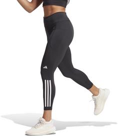 Rückansicht von adidas DailyRun 7/8-Lauftights Damen black