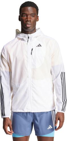 Rückansicht von adidas OWN THE RUN Laufjacke Herren white