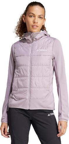 Rückansicht von adidas MULTI HYBRID Steppjacke Damen prlofi