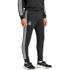 Rückansicht von adidas DFB EM24 Trainingshose Herren black