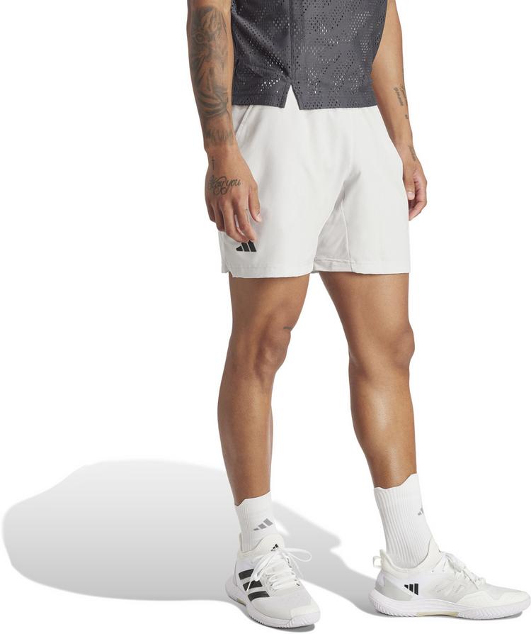 adidas adidas Tennisshorts Herren - grey one-carbon - 2 | SportScheck