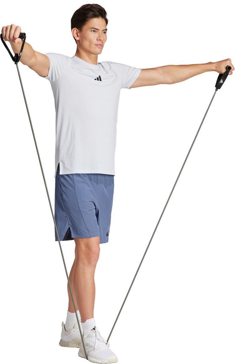 adidas adidas Designed for Training Workout Funktionsshirt Herren - halo blue - 2 | SportScheck