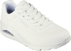 Skechers UNO Sneaker Herren white duraback-mesh