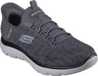 Skechers Summits Sneaker Herren - charcoalmesh-blacktrim