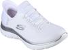 Skechers Summits Sneaker Damen - whitemesh-silvertrim