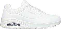 Rückansicht von Skechers UNO Sneaker Herren white duraback-mesh