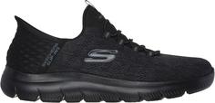 Rückansicht von Skechers Summits Sneaker Herren blackmesh