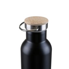 Rückansicht von LACD Vacuum Steel Bottle 0,75L Isolierflasche black