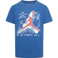 Nike AIR JORDAN 2 3D T-Shirt Kinder industrial blue