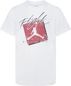 Nike JORDAN FADED FLIGHT T-Shirt Kinder white