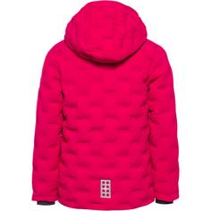 Rückansicht von Lego Wear JIPE 706 Skijacke Kinder red