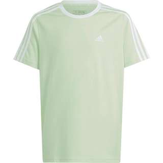 adidas 3 STRIPES T-Shirt Kinder semi green spark-white
