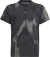 adidas AOP T-Shirt Jungen - black-black