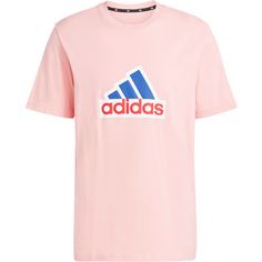 adidas Future Icons BOS T-Shirt Herren semi pink spark