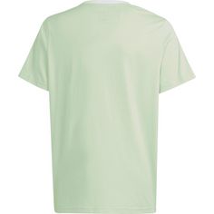 Rückansicht von adidas 3 STRIPES T-Shirt Kinder semi green spark-white