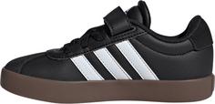 Rückansicht von adidas VL COURT 3.0 EL C Sneaker Kinder core black-ftwr white-core black