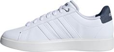 Rückansicht von adidas Grand Court 2.0 Sneaker Damen ftwr white-ftwr white-preloved ink