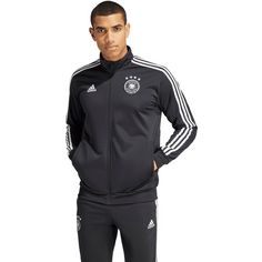 Rückansicht von adidas DFB EM24 Trainingsjacke Herren black