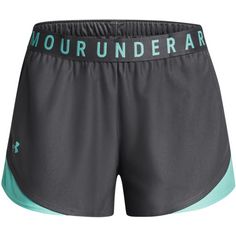 Under Armour Play Up 3.0 Funktionsshorts Damen castlerock-radial turquoise