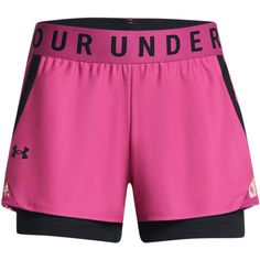 Under Armour Play Up Funktionsshorts Damen astro pink-black
