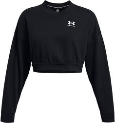 Under Armour Rival Terry Sweatshirt Damen black-white