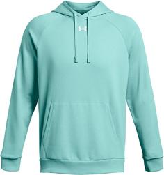 Under Armour Rival Hoodie Herren radial turquoise-white