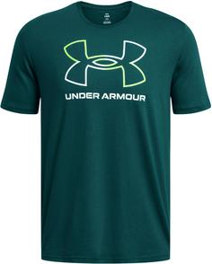 Under Armour GL FOUNDATION UPDATE Funktionsshirt Herren hydro teal-white