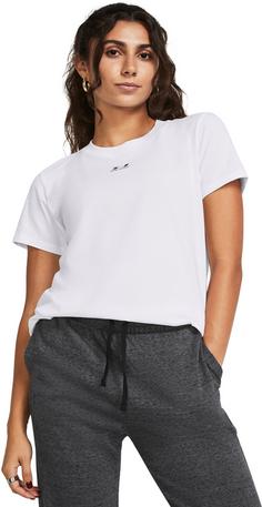 Rückansicht von Under Armour Off Campus Core Funktionsshirt Damen white-black