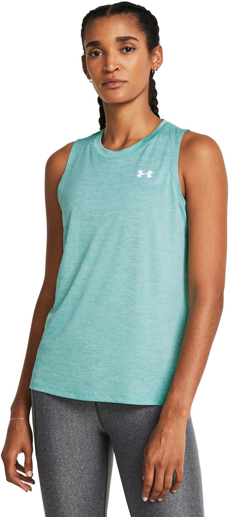 Under Armour Under Armour Tech Twist Funktionstank Damen - radial turquoise-white - 0 | SportScheck