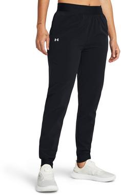 Rückansicht von Under Armour Sport Trainingshose Damen black-white