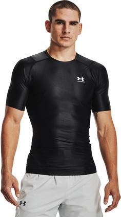 Rückansicht von Under Armour Heatgear IsoChill Comp Funktionsshirt Herren black-white