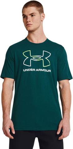 Rückansicht von Under Armour GL FOUNDATION UPDATE Funktionsshirt Herren hydro teal-white