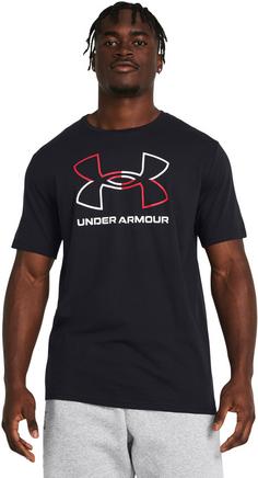 Rückansicht von Under Armour GL FOUNDATION UPDATE Funktionsshirt Herren black-red-white