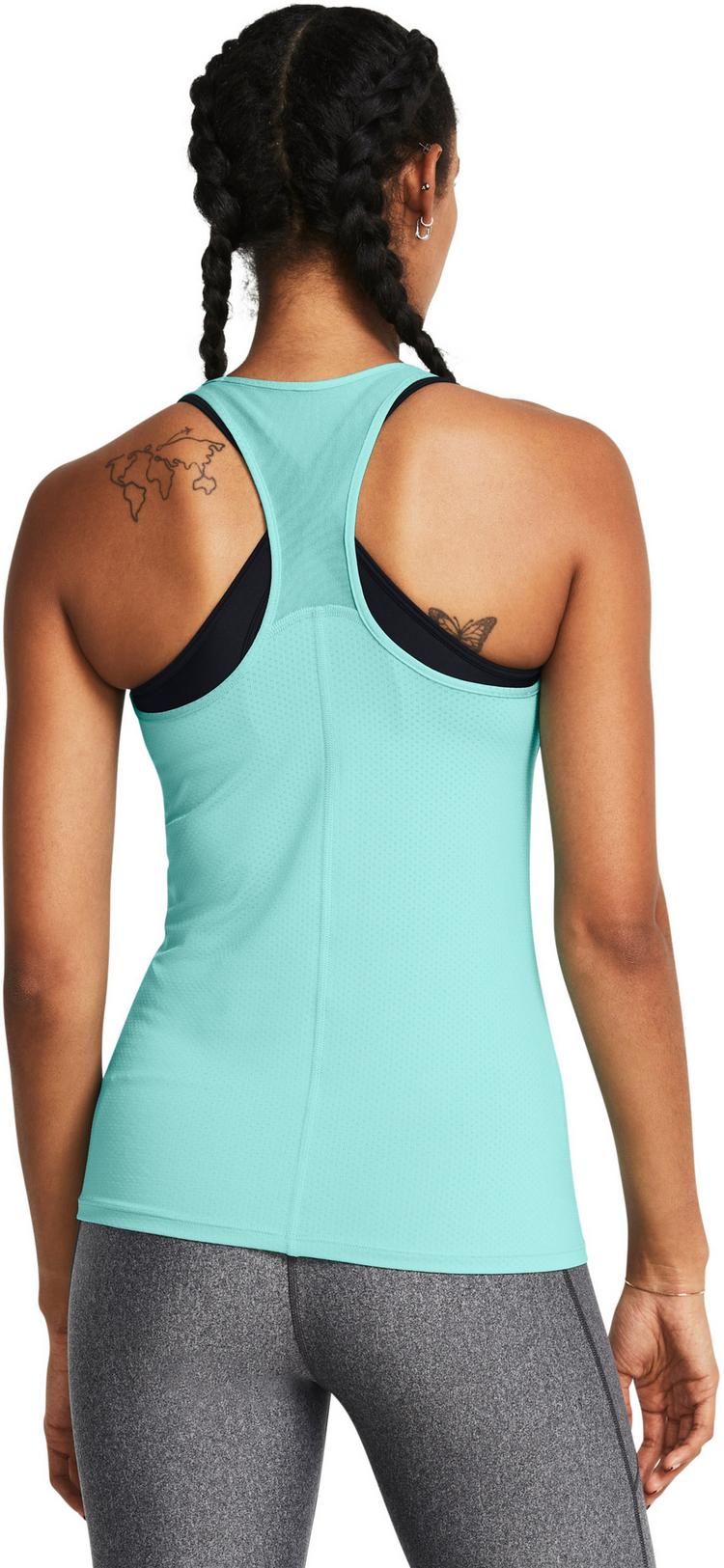 Under Armour Under Armour Racer Funktionstank Damen - radial turquoise-white - 1 | SportScheck