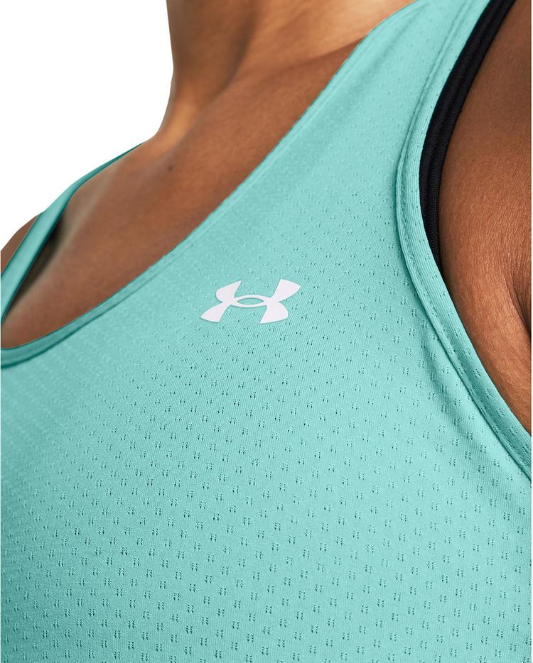 Under Armour Under Armour Racer Funktionstank Damen - radial turquoise-white - 2 | SportScheck