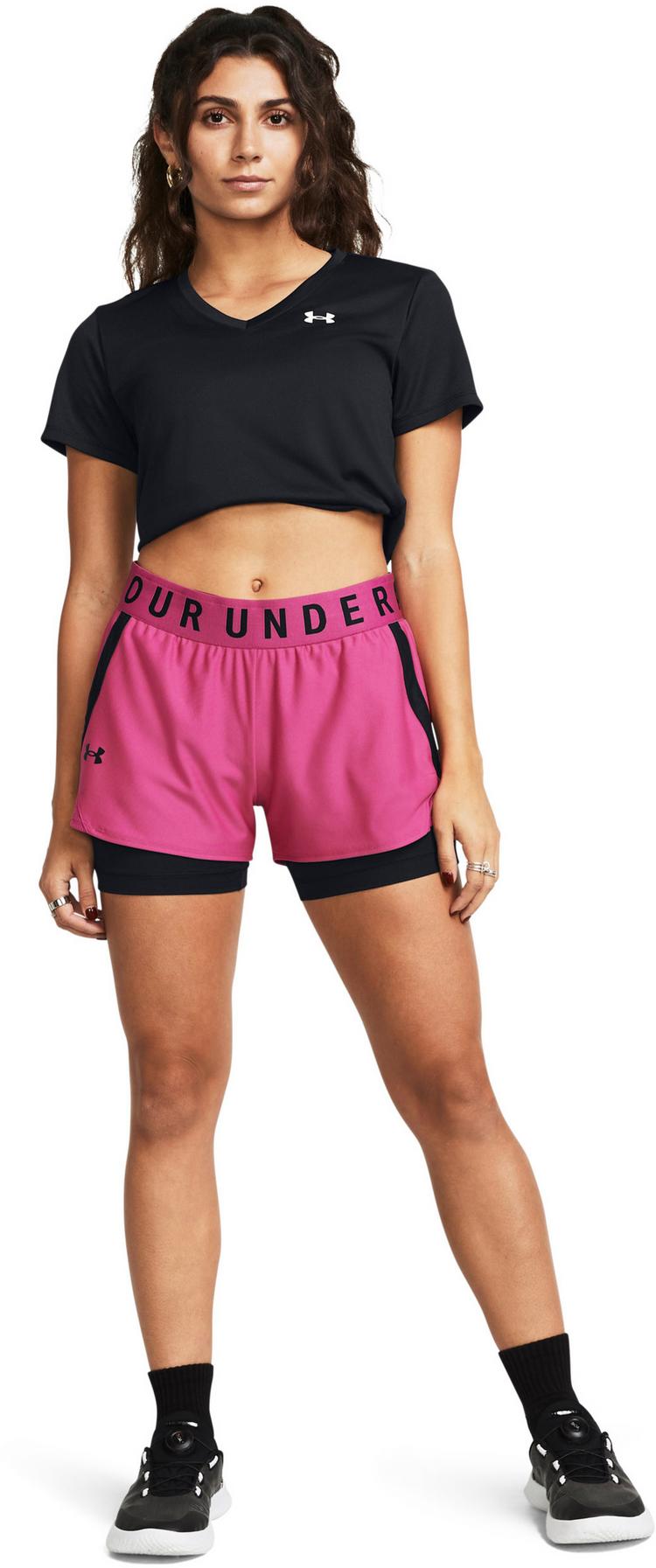 Under Armour Under Armour Play Up Funktionsshorts Damen - astro pink-black - 2 | SportScheck