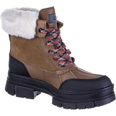 Rückansicht von Ugg Ashton Addie Stiefel Damen chestnut