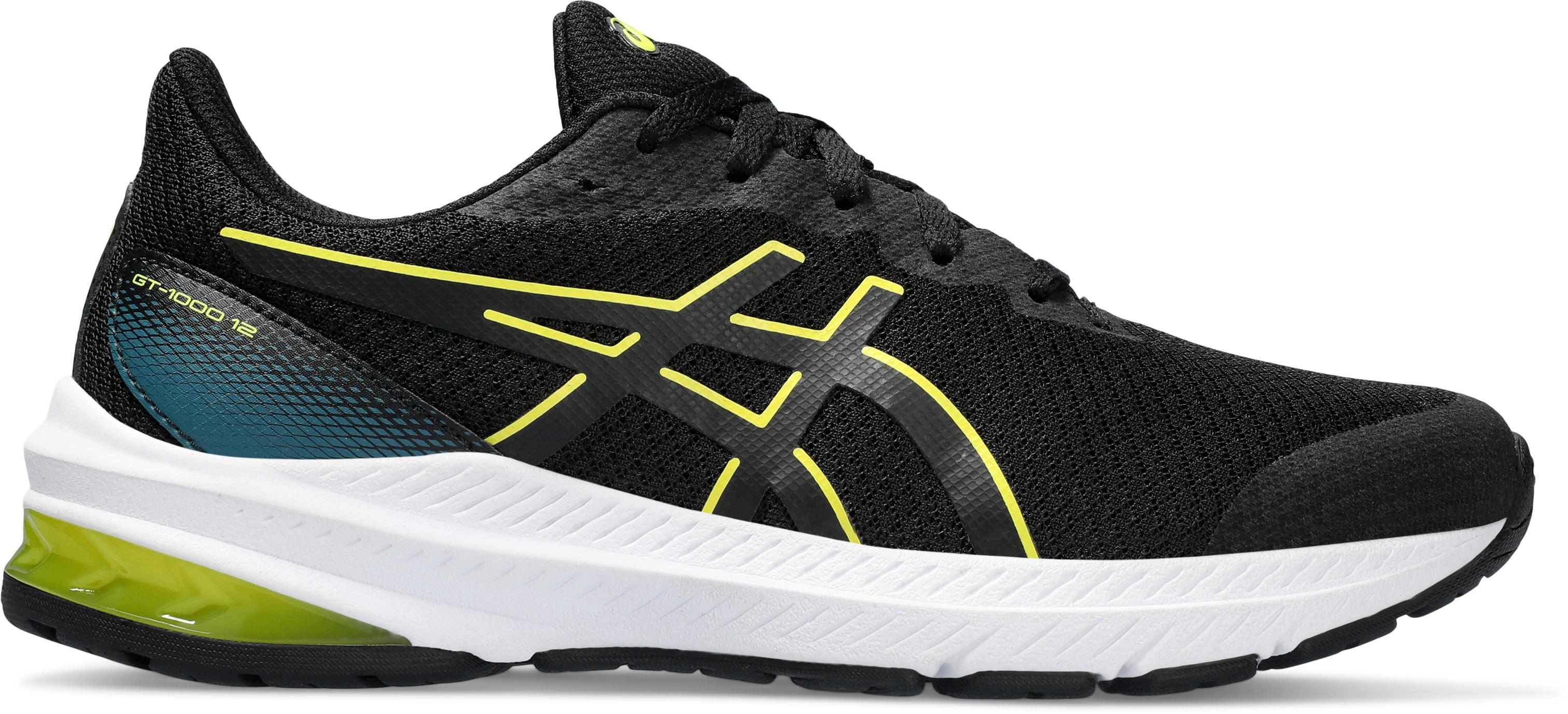 ASICS GT 1000 12 GS Laufschuhe Kinder black bright yellow im Online Shop von SportScheck kaufen