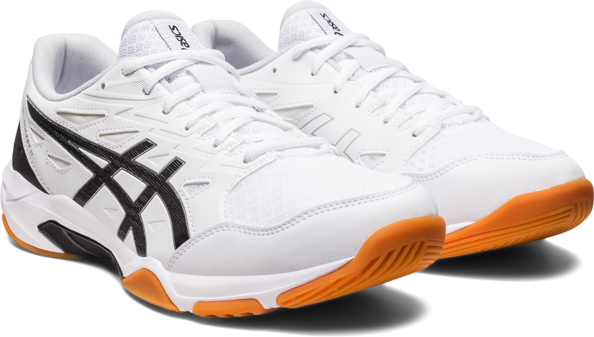 ASICS GEL ROCKET 11 Hallenschuhe Herren white pure silver im Online Shop von SportScheck kaufen