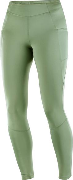 Salomon CROSS RUN Tights Damen laurel wreath