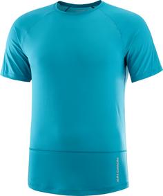 Salomon CROSS RUN Funktionsshirt Herren tahitian tide