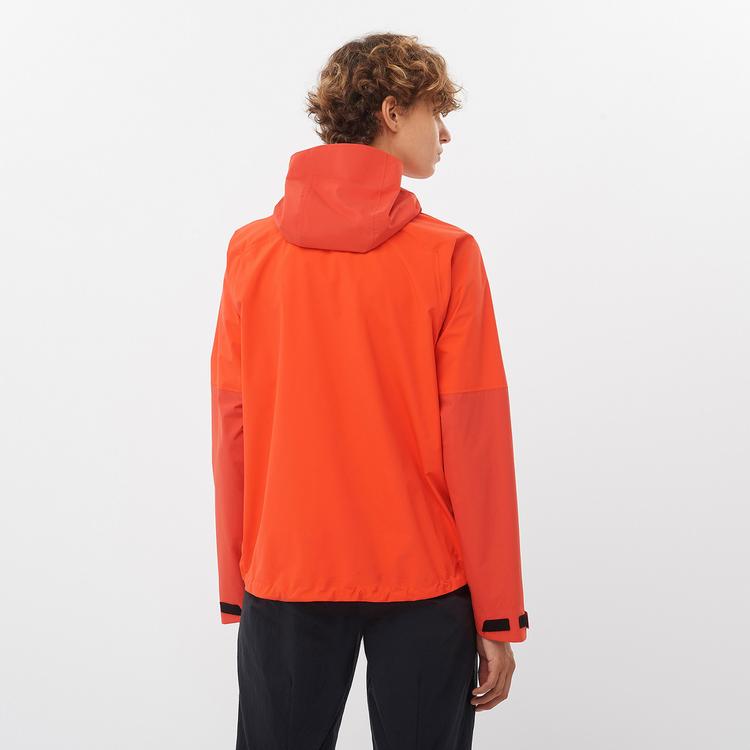 Salomon Salomon OUTERPATH 2.5L Hardshelljacke Damen - valiant poppy-cherry tomato - 1 | SportScheck
