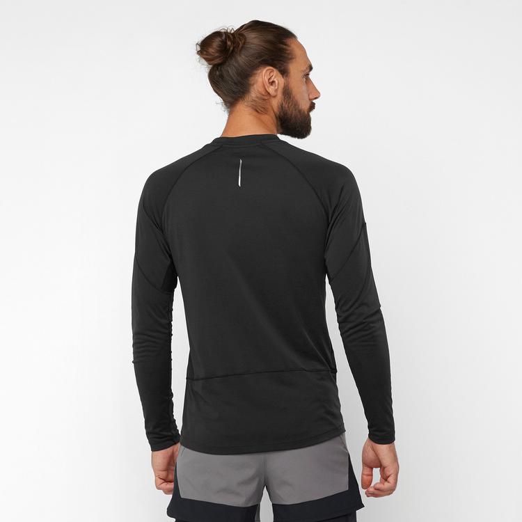 Salomon Salomon CROSS RUN Funktionsshirt Herren - deep black - 1 | SportScheck