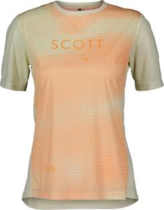 SCOTT Trail Flow Funktionsshirt Damen soft yellow-melon orange