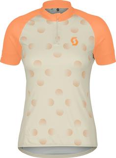 SCOTT Endurance 30 Fahrradtrikot Damen soft yellow-melon orange