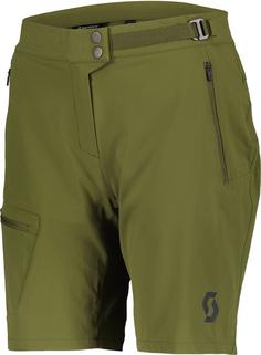 SCOTT Explorair Light Fahrradshorts Damen fir green