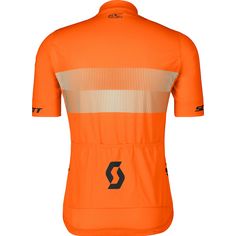 Rückansicht von SCOTT RC TEAM 10 Fahrradtrikot Herren flash orange